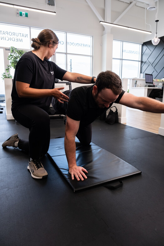 Physiotherapy exercises in Red Deer